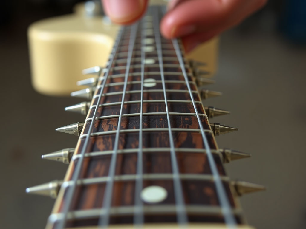 Sharp fret ends - guitar setup